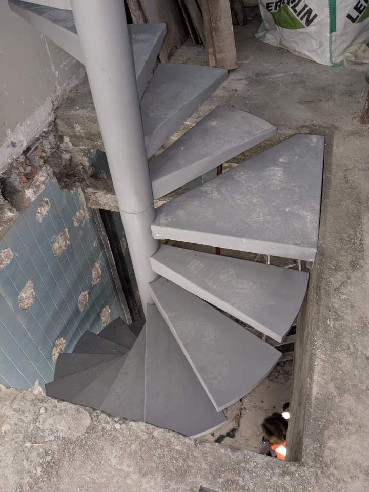 Escalier métal - Yvelines