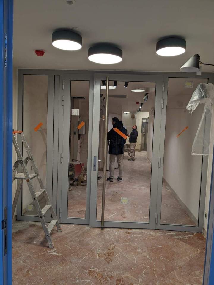 Installation châssis pvc  Yvelines